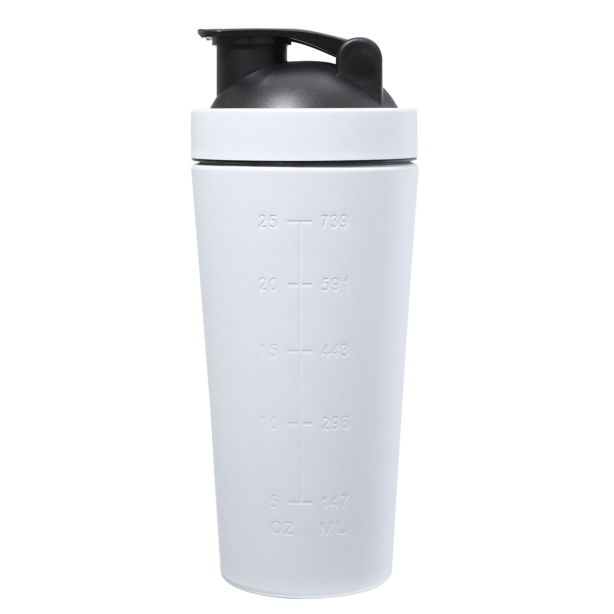Stainless Steel Protein Shaker Cup with Powder Container
