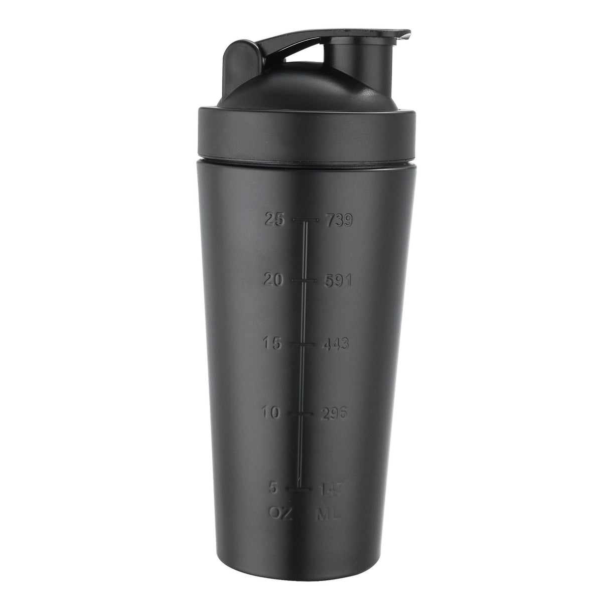 Stainless Steel Protein Shaker Cup with Powder Container